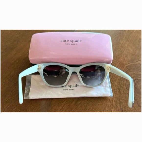 Kate Spade Black Sunglasses with Pink Case - Picture 4 of 4